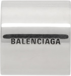 Balenciaga Silver Garage Single Ear Cuff