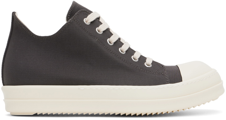 Photo: Rick Owens DRKSHDW Gray Low Sneaks Sneakers