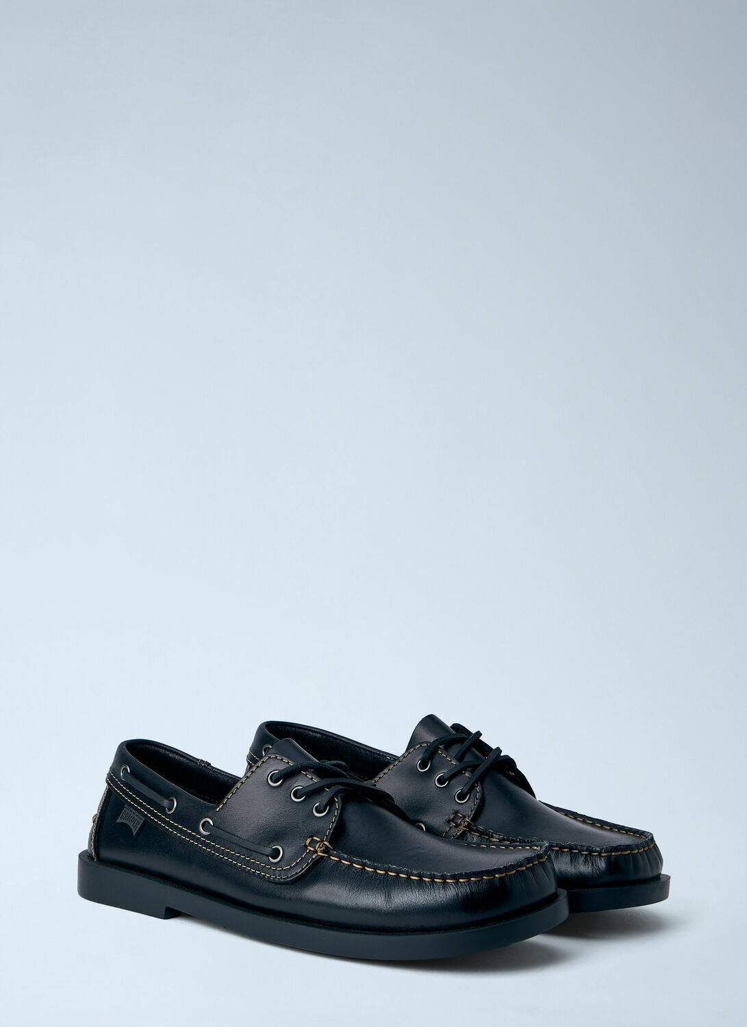 CAMPER Don Leather Boat Shoes