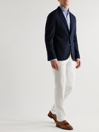 Brunello Cucinelli - Unstructured Cashmere-Jersey Blazer - Blue