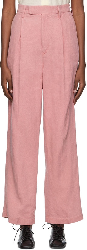 Photo: AURALEE Pink Washi Trousers