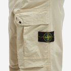 Stone Island Men's Twill Stretch-TC Loose Cargo Pants in Plaster