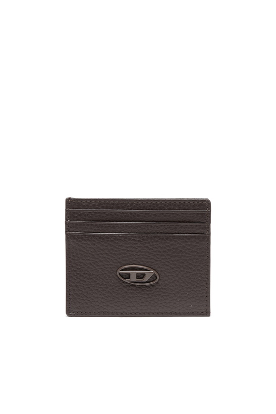 Photo: Diesel Card case in grained leather - Card cases Mens in Brown
