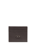 Diesel Card case in grained leather - Card cases Mens in Brown