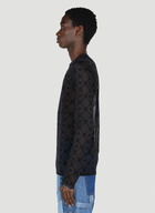 Marine Serre Flocked Mesh Top