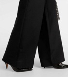Khaite Bacall low-rise wide-leg pants