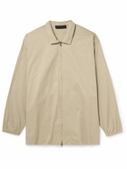 FEAR OF GOD ESSENTIALS - Cotton-Blend Twill Overshirt - Neutrals