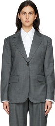 Arch The Gray Single-Breasted Blazer