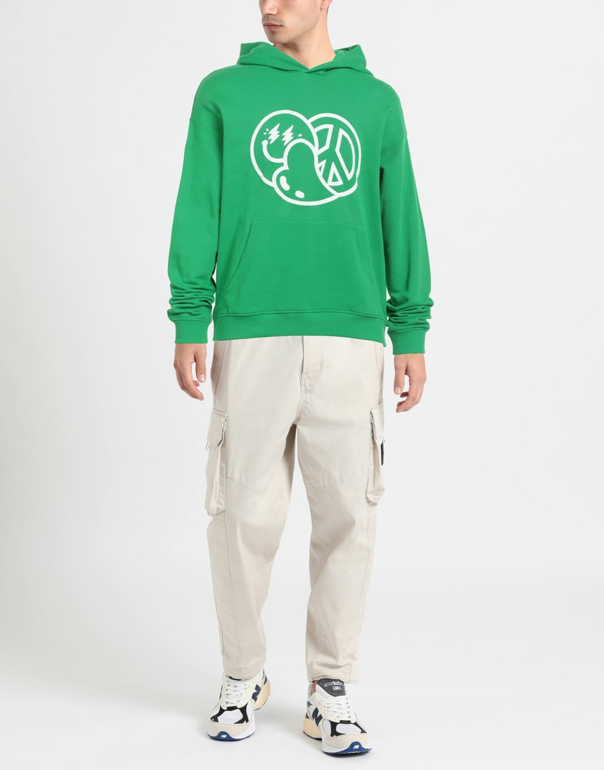 Guess Mens Sweatshirt in Green