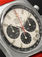 Wind Vintage - Vintage 1970 Zenith El Primero Automatic Chronograph 38mm Stainless Steel and Leather Watch, Ref. No. A384