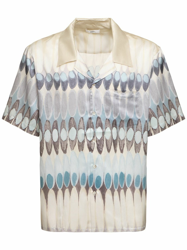 Photo: COMMAS Eclipse Camp Collar Silk Blend Shirt