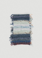 Knitted Striped Scarf in Multicolour