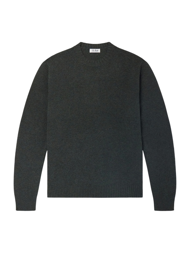 Photo: De Petrillo - Merino Wool and Cashmere-Blend Sweater - Green