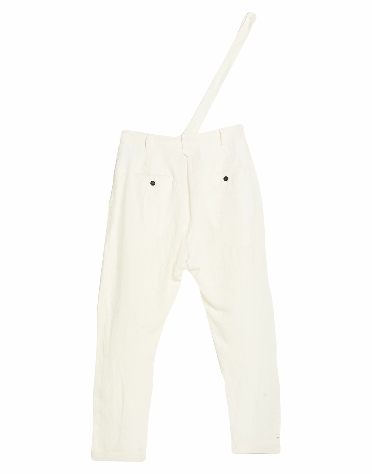 Isabel Benenato Womens Pants Ivory