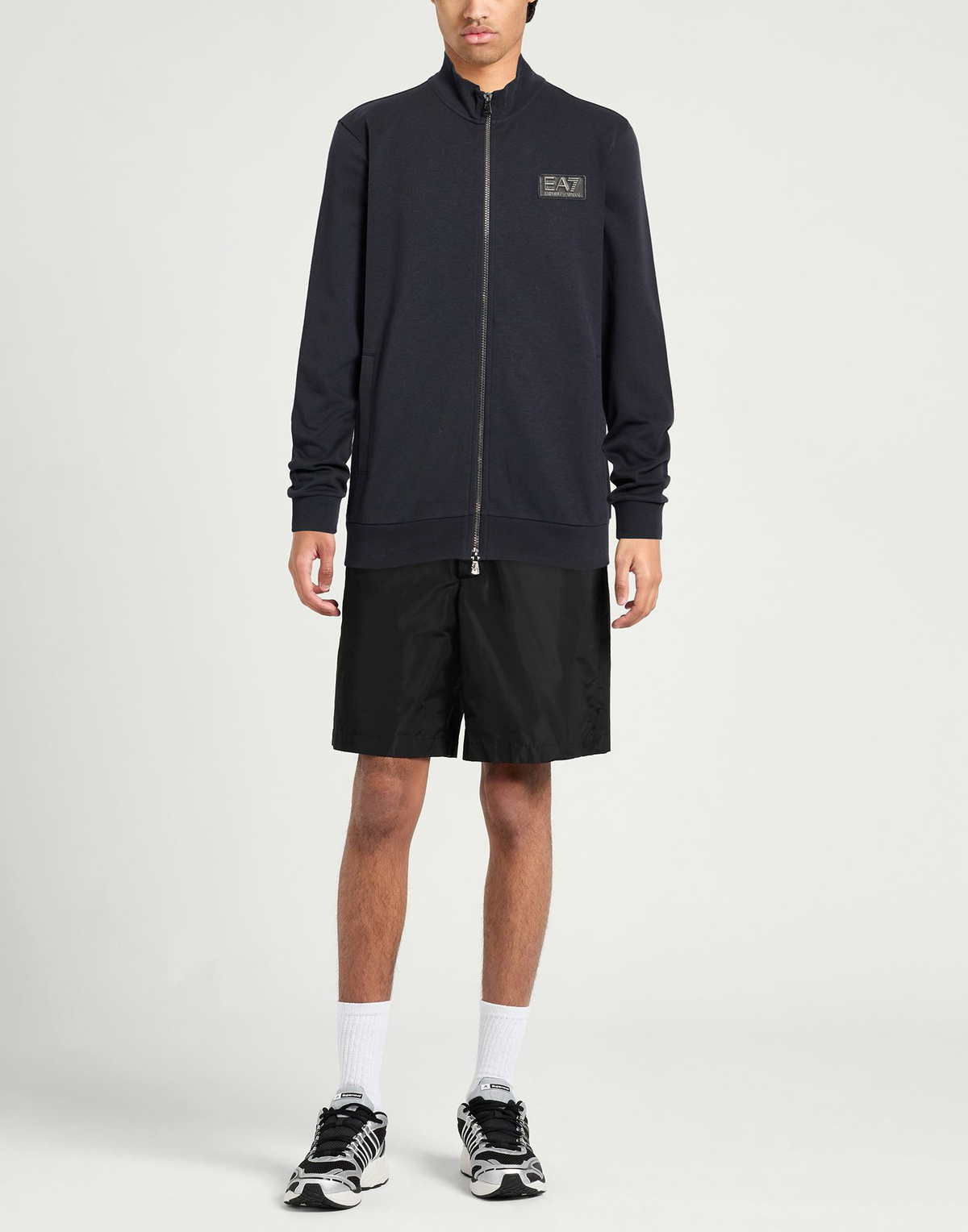 Ea7 Mens Sweatshirt Midnight in Blue