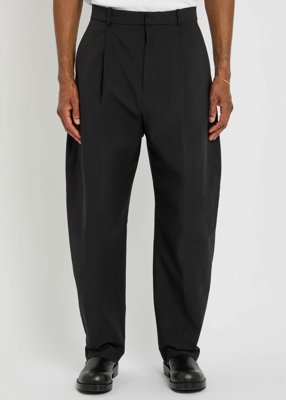 Jacquemus Le Pantalon Aero Woven Trousers Black Jacquemus