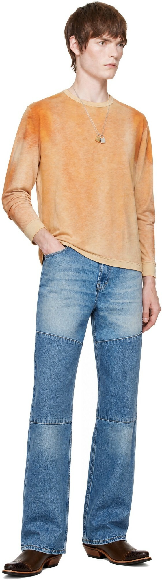 OUR LEGACY Blue Third Cut Jeans