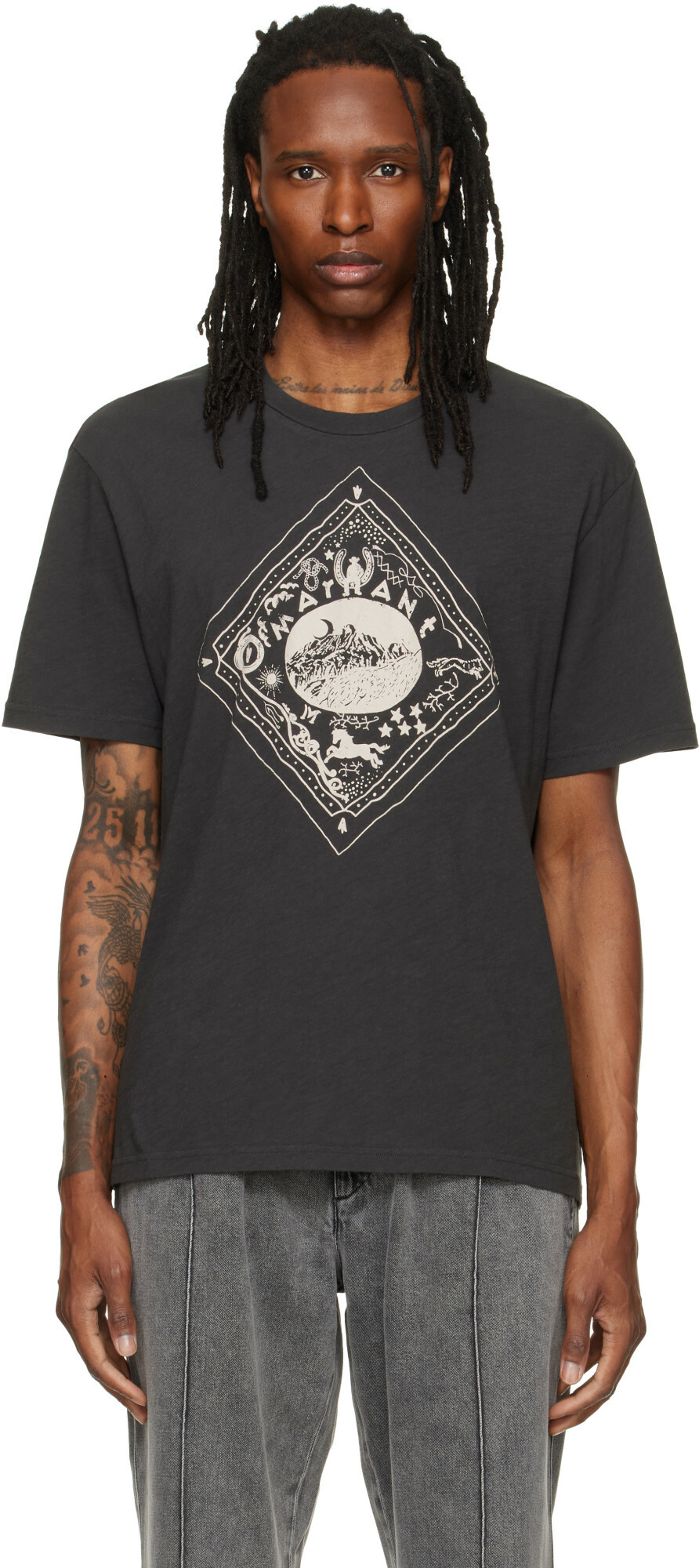 Isabel Marant Gray Hiroe T-shirt