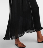 Toteme Plissé maxi skirt