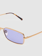 PRADA Square Metal Sunglasses