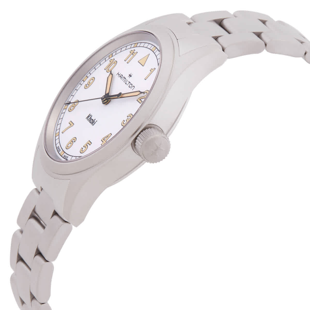 Hamilton Khaki Field Quartz White Dial Watch H69401110