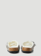 Birkenstock Arizona Shearling Two Strap Sandals