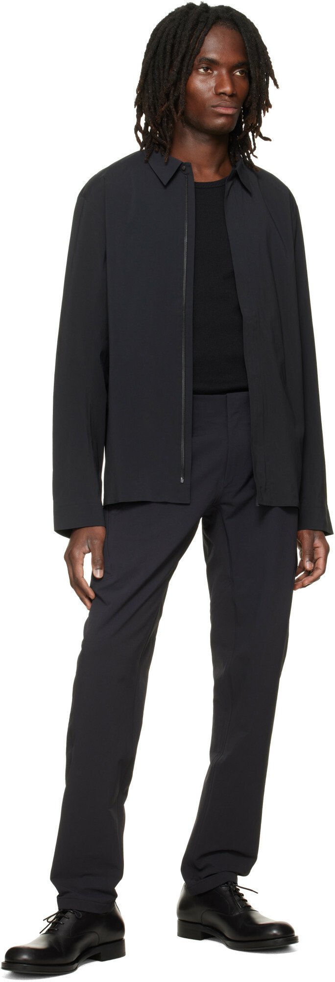 Veilance Black Metry L/S Shirt