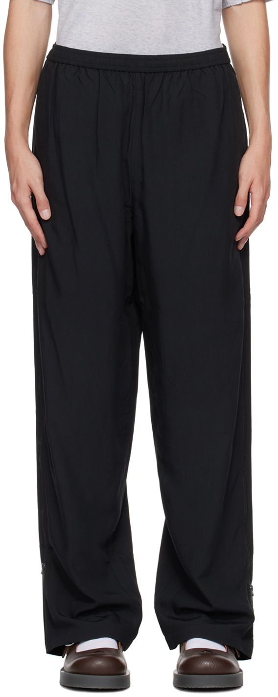 Vienna Zip Trousers Black
