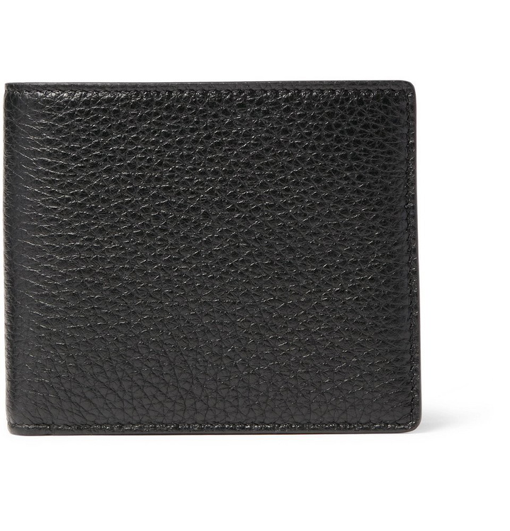 Photo: Maison Margiela - Full-Grain Leather Billfold Wallet - Black