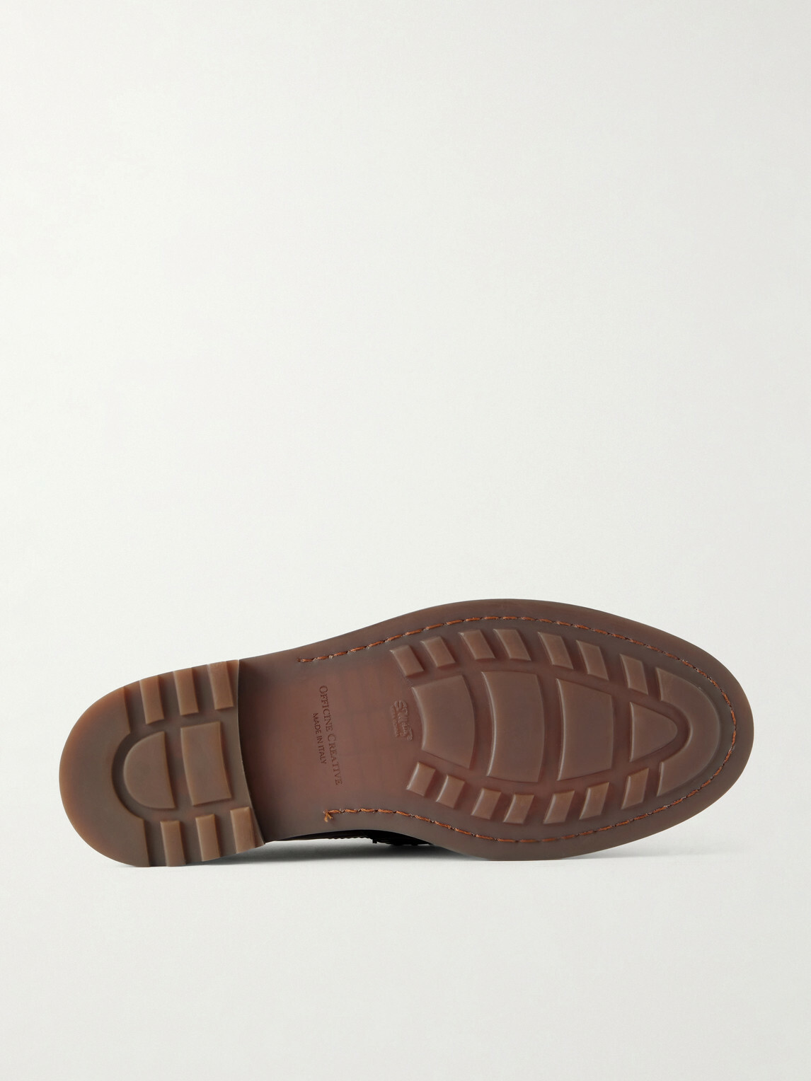 Officine Creative - Sax Flexi 001 Leather Loafers - Burgundy