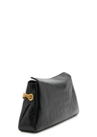 Balmain 1945 Logo-monogrammed Leather Clutch - Black - One Size
