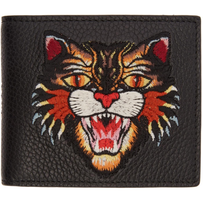 Photo: Gucci Black Angry Cat Wallet