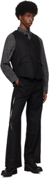 Professor.E Black E Waistcoat