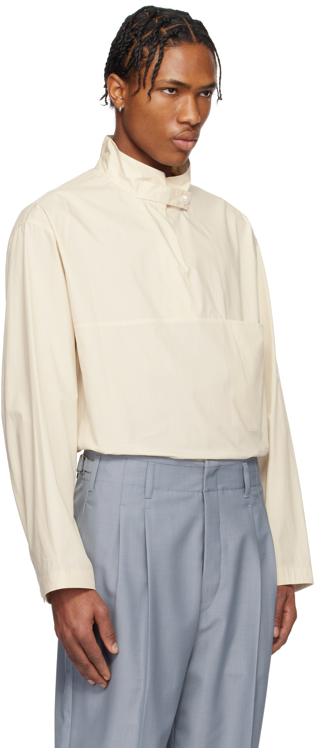 LEMAIRE Off-White Vareuse Shirt Lemaire