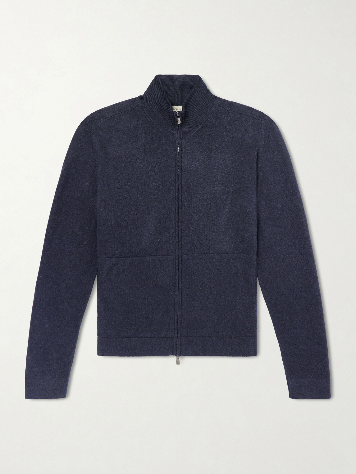 PIACENZA 1733 - Cashmere and Linen-Blend Zip-Up Sweater - Black
