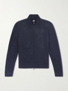 PIACENZA 1733 - Cashmere and Linen-Blend Zip-Up Sweater - Black