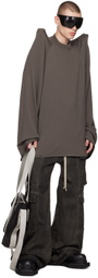Rick Owens Gray Tec Sweater