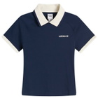 Adidas Women's Polo Shirt in Night Indigo