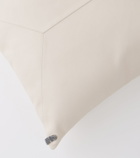 Brunello Cucinelli Monili leather cushion