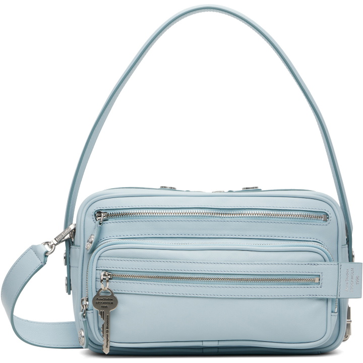 Photo: Acne Studios Blue Camero Party Shoulder Bag