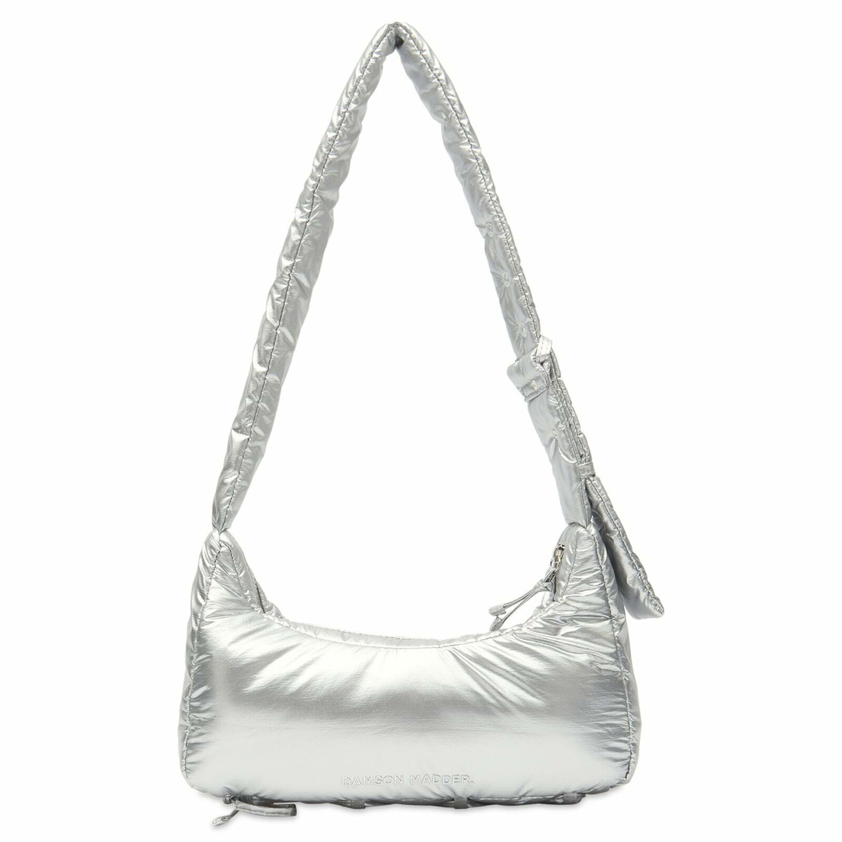 Damson Madder Women's Puffy Saz Bag in Silver 