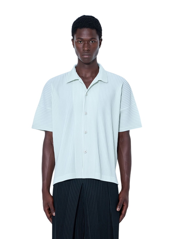 Photo: Homme Plissé Issey Miyake Pleat Short Sleeve Shirt