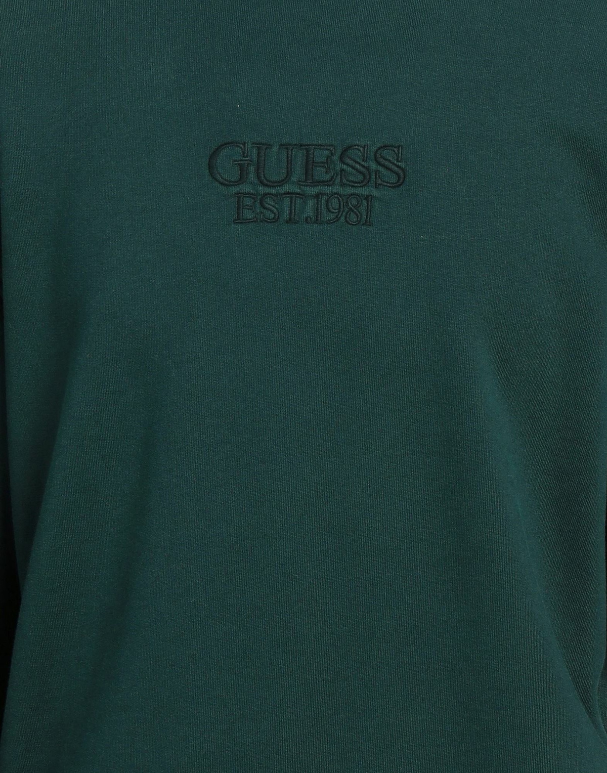 Guess Mens Sweatshirt Dark in Green