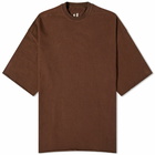 Rick Owens Men's Tommy T-Shirt in Brown