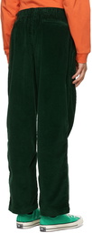 Brain Dead Green Corduroy Running Head Climber Trousers