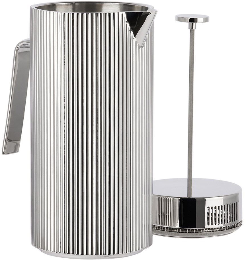 BERNADOTTE French coffee press in stainless steel