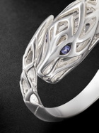 John Hardy - Naga Sterling Silver Sapphire Ring - Silver