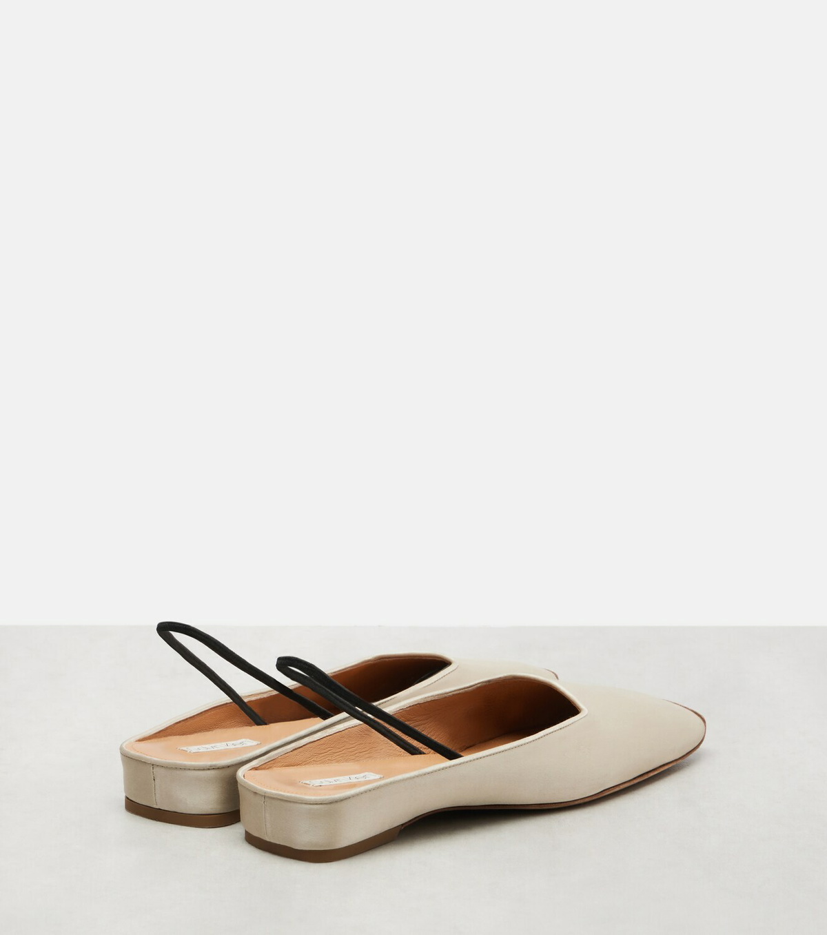 Calvin Klein Collection Kate leather slingback flats
