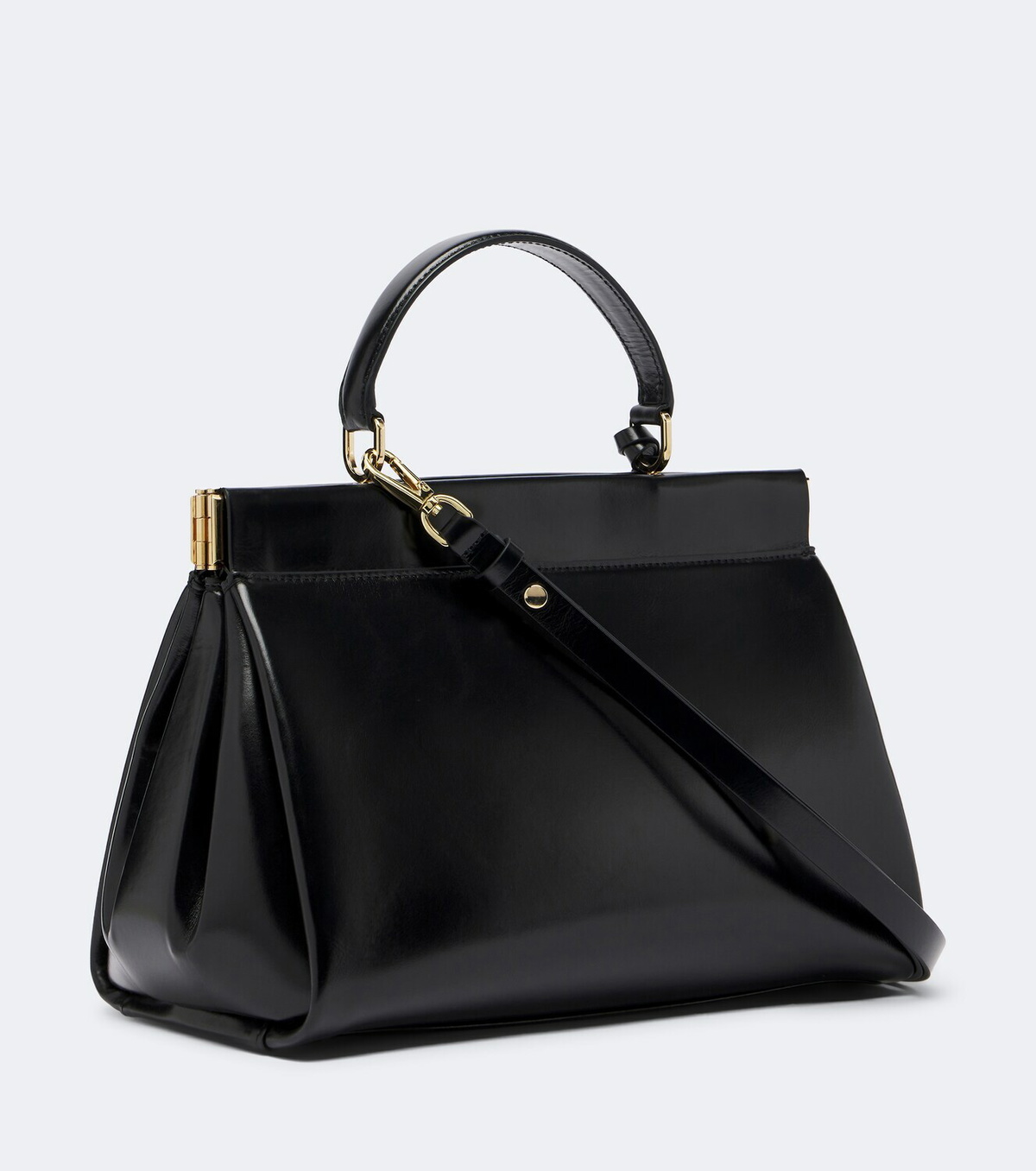 Victoria Beckham Sloane Frame leather top-handle bag