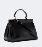 Victoria Beckham Sloane Frame leather top-handle bag
